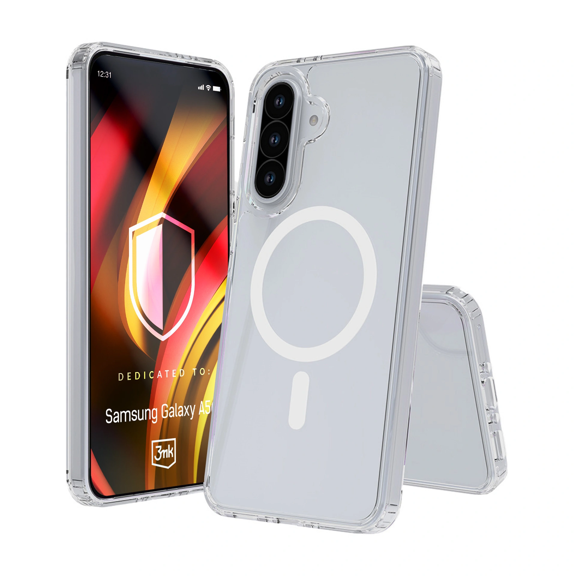 Étui rigide pour [modèle] - 3mk HARDY® LiqForce MagCase™