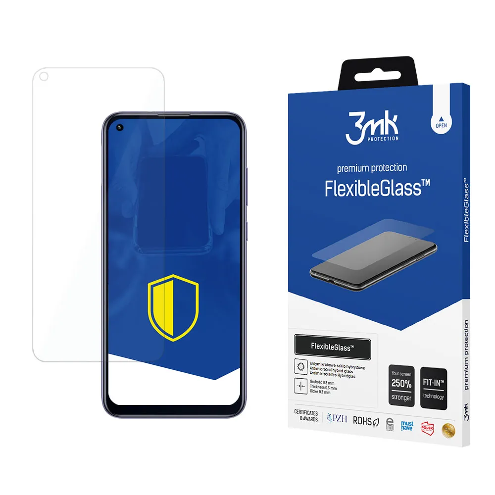 Verre hybride incassable sur Samsung Galaxy M11 - 3mk FlexibleGlass™