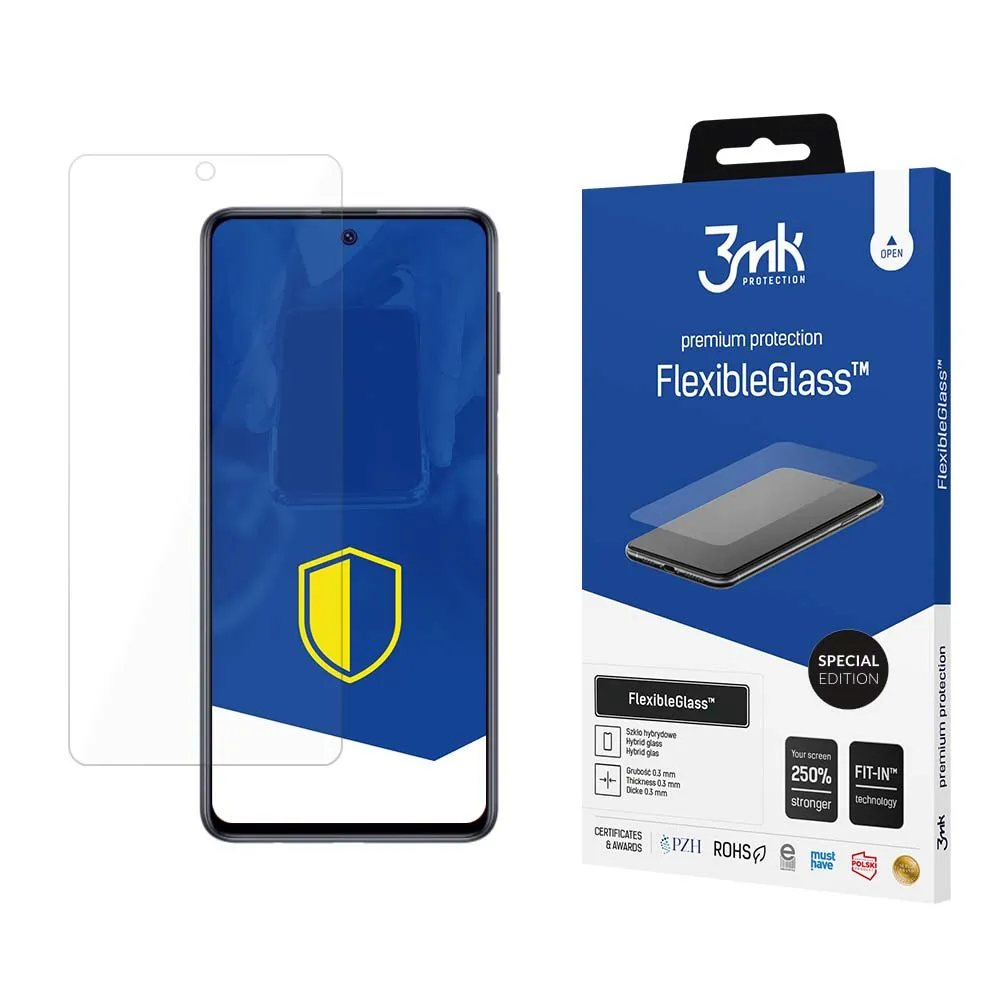 Verre hybride incassable pour Samsung Galaxy M31s - 3mk FlexibleGlass