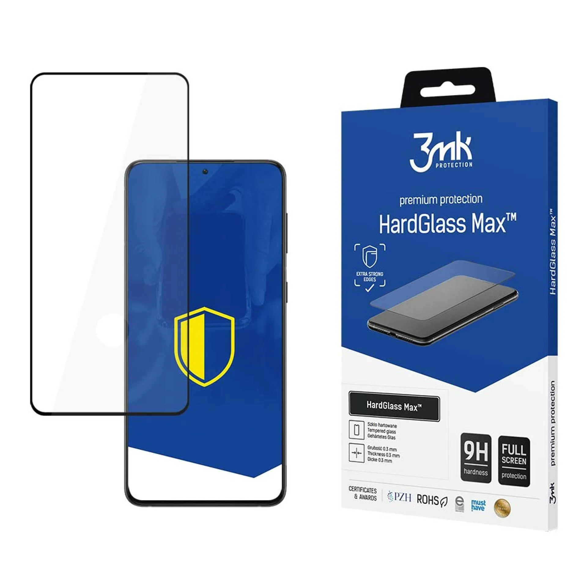 Verre trempé renforcé pour Samsung Galaxy S21+ 5G - 3mk HardGlass Max