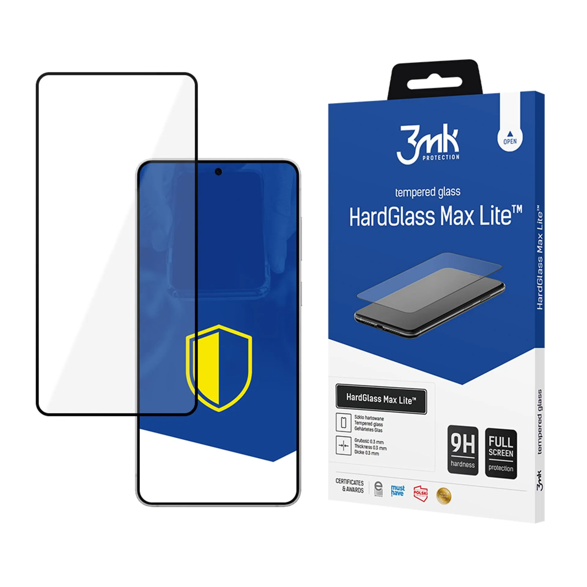Verre trempé pour Samsung Galaxy S25 Edge - 3mk HardGlass Max Lite
