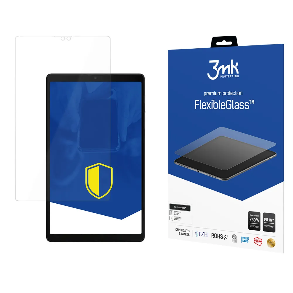 Verre hybride incassable pour Samsung Galaxy Tab A7 Lite - 3mk FlexibleGlass