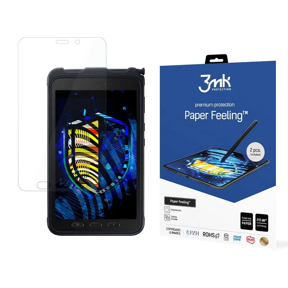 Film de protection pour Samsung Galaxy Tab Active 3 - 3mk Paper Feeling (2 pi?ces)