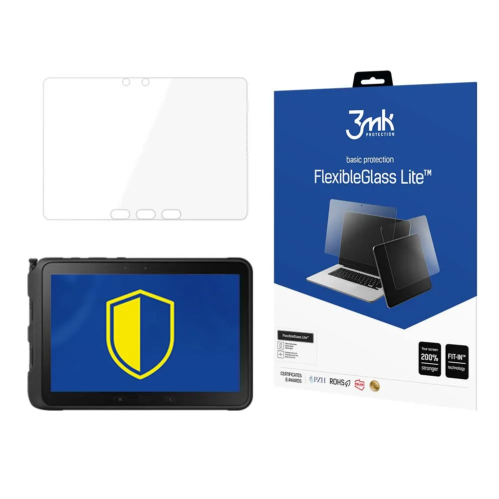 Verre hybride incassable pour Samsung Galaxy Tab Active 4 Pro - 3mk FlexibleGlass Lite