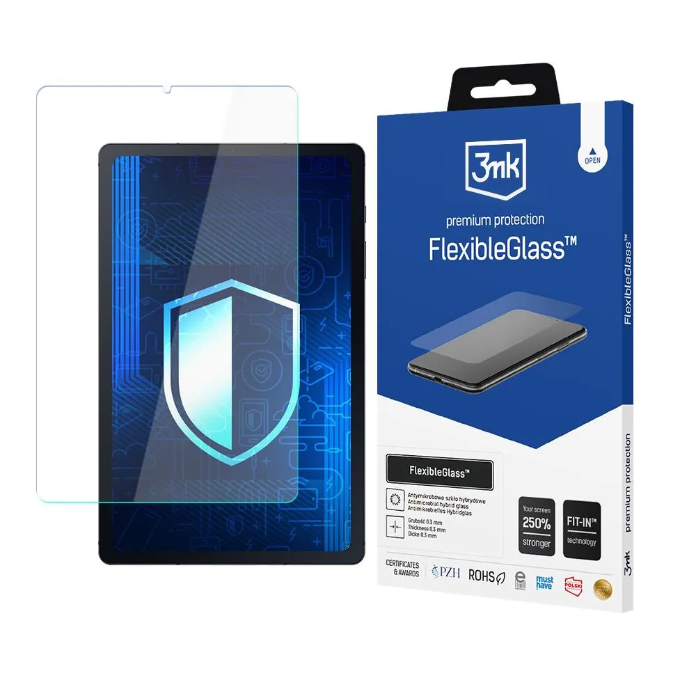 Verre hybride incassable pour Samsung Galaxy Tab S6 Lite 2024 - 3mk FlexibleGlass