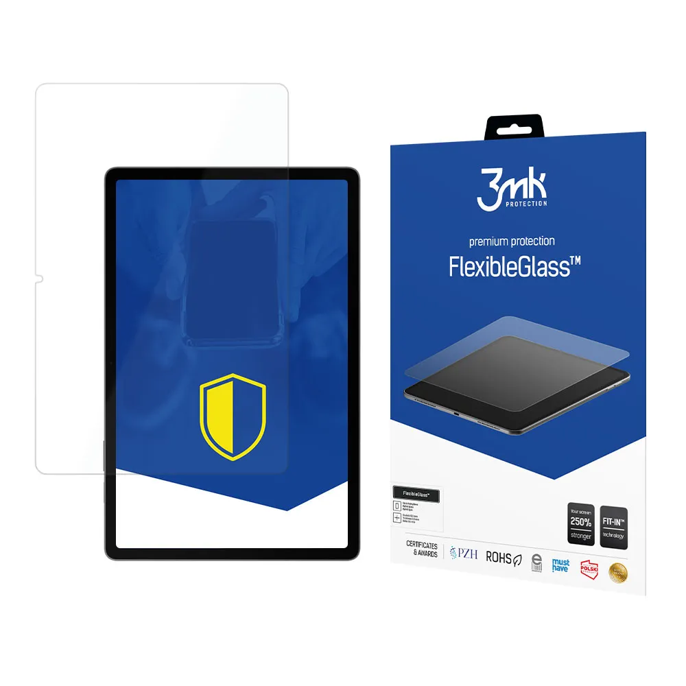 Verre hybride incassable pour Samsung Galaxy Tab S9 FE+ - 3mk FlexibleGlass