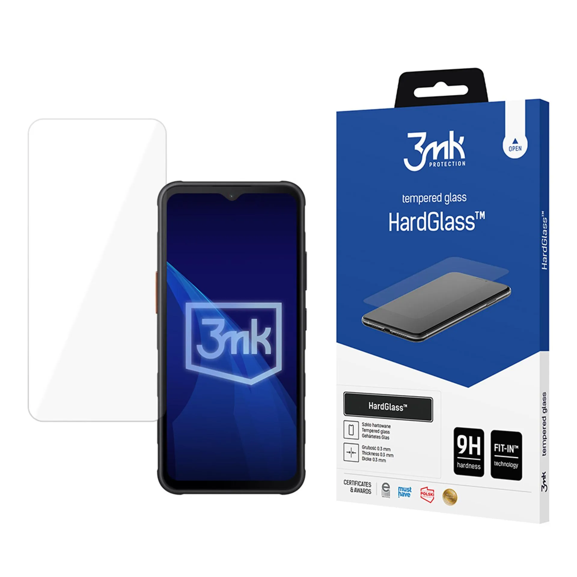 Verre trempé pour Samsung Galaxy XCover 7 - 3mk HardGlass