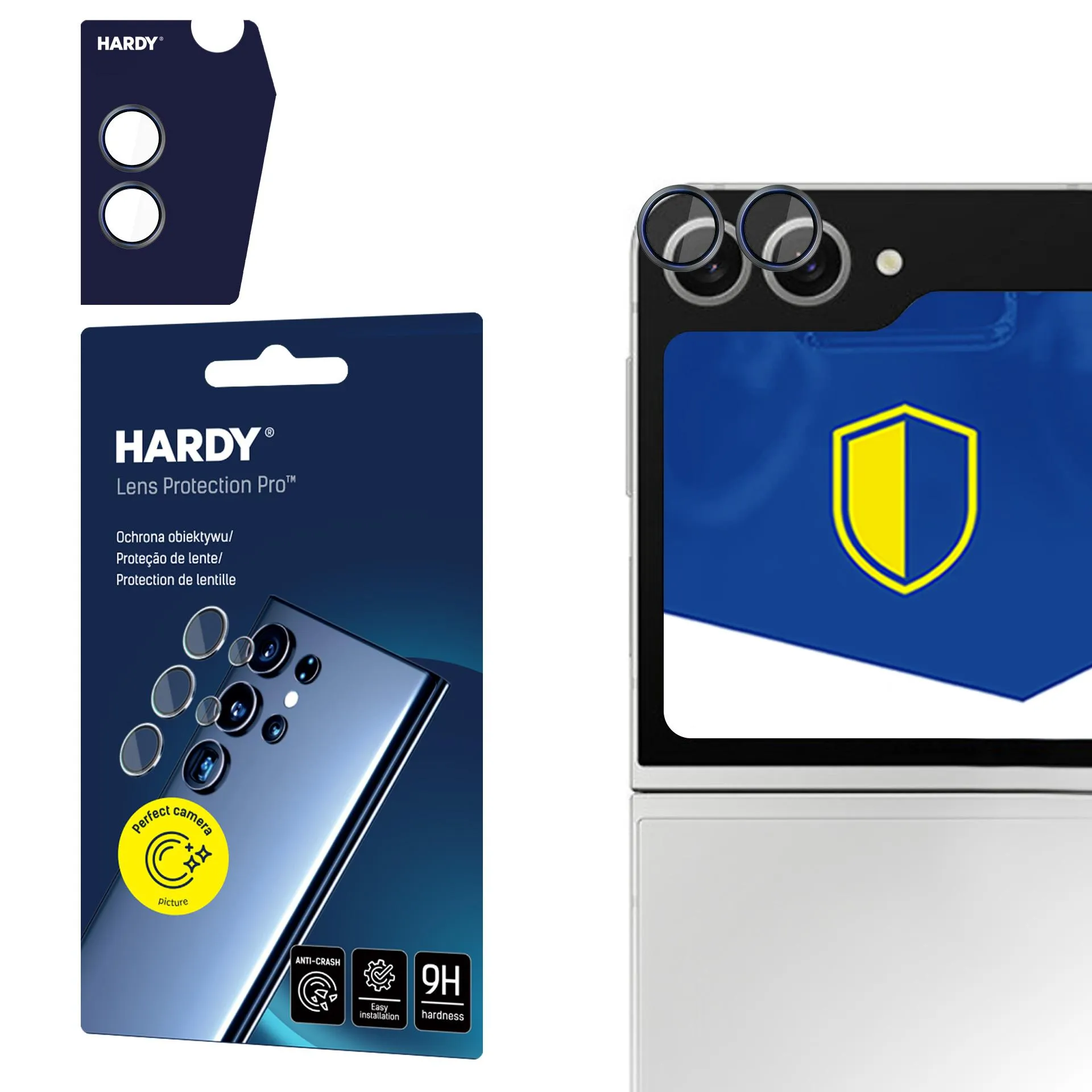 Protection de l'objectif pour Apple iPhone 15 Pro - 3mk HARDY Lens Protection Pro