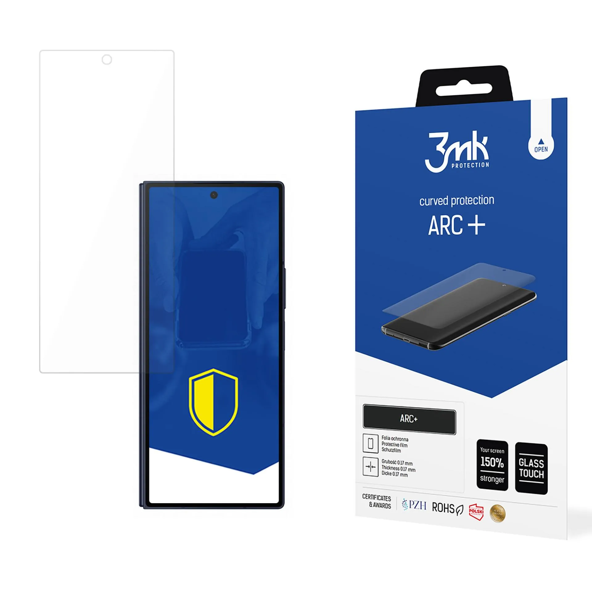 Film de protection pour Samsung Galaxy Z Fold 6 (front) - 3mk ARC+