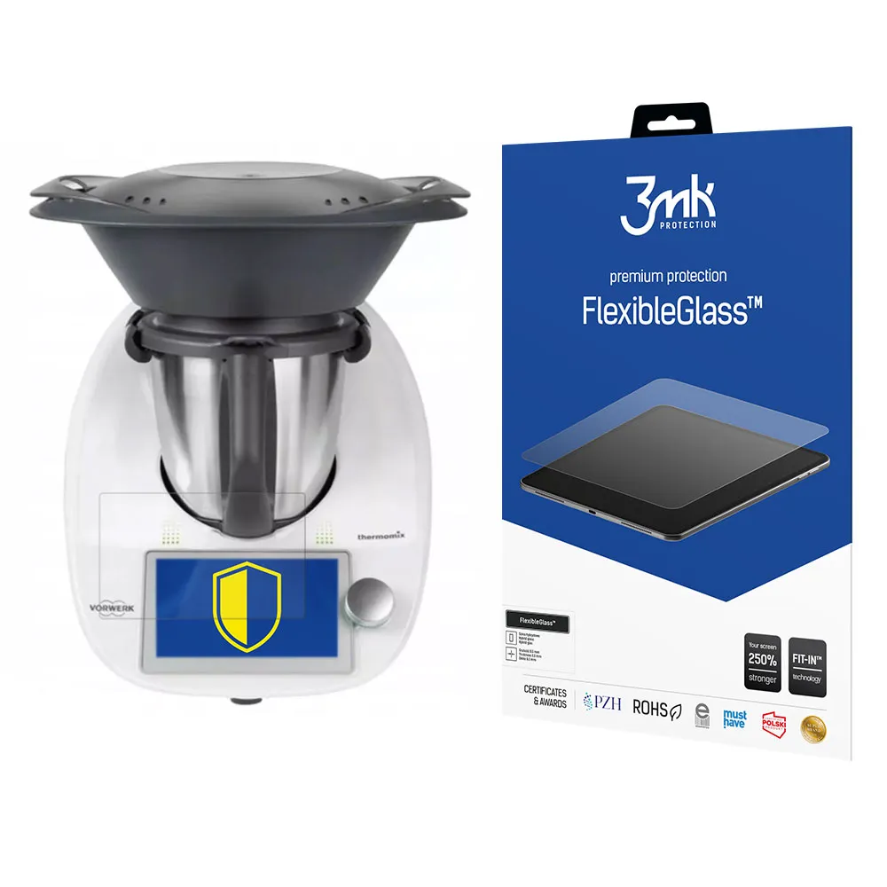 Verre hybride anti-casse pour Thermomix TM6 - 3mk FlexibleGlass™
