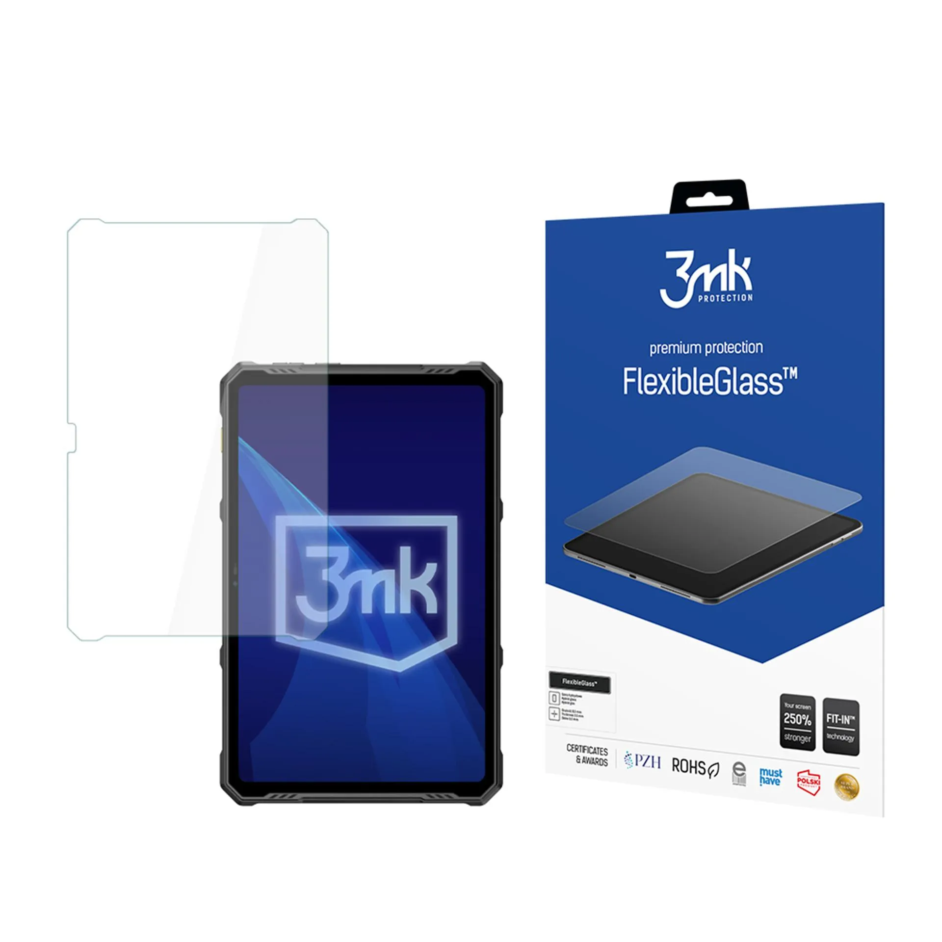 Verre hybride incassable pour Ulefone Armor Pad 3 Pro - 3mk FlexibleGlass