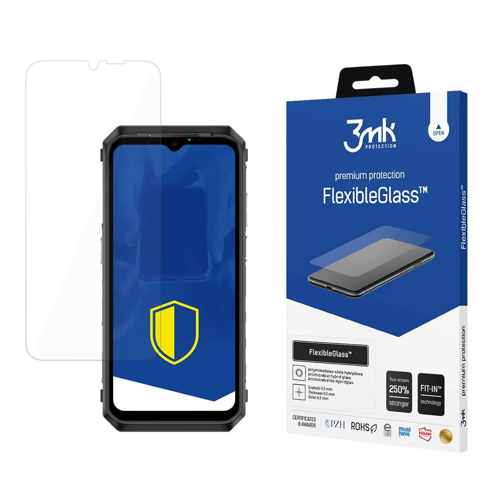 Verre hybride anti-casse pour Ulefone Power Armor 19 - 3mk FlexibleGlass™