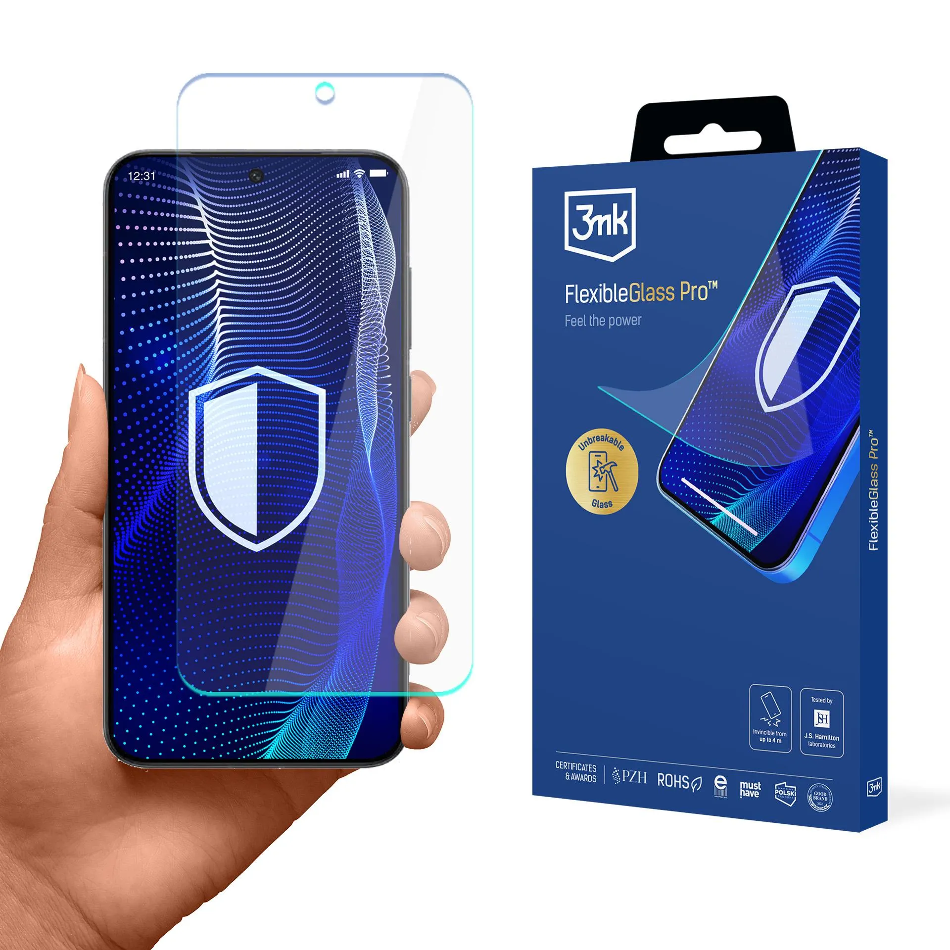 Verre incassable pour Vivo X200 Pro Mini - 3mk FlexibleGlass Pro