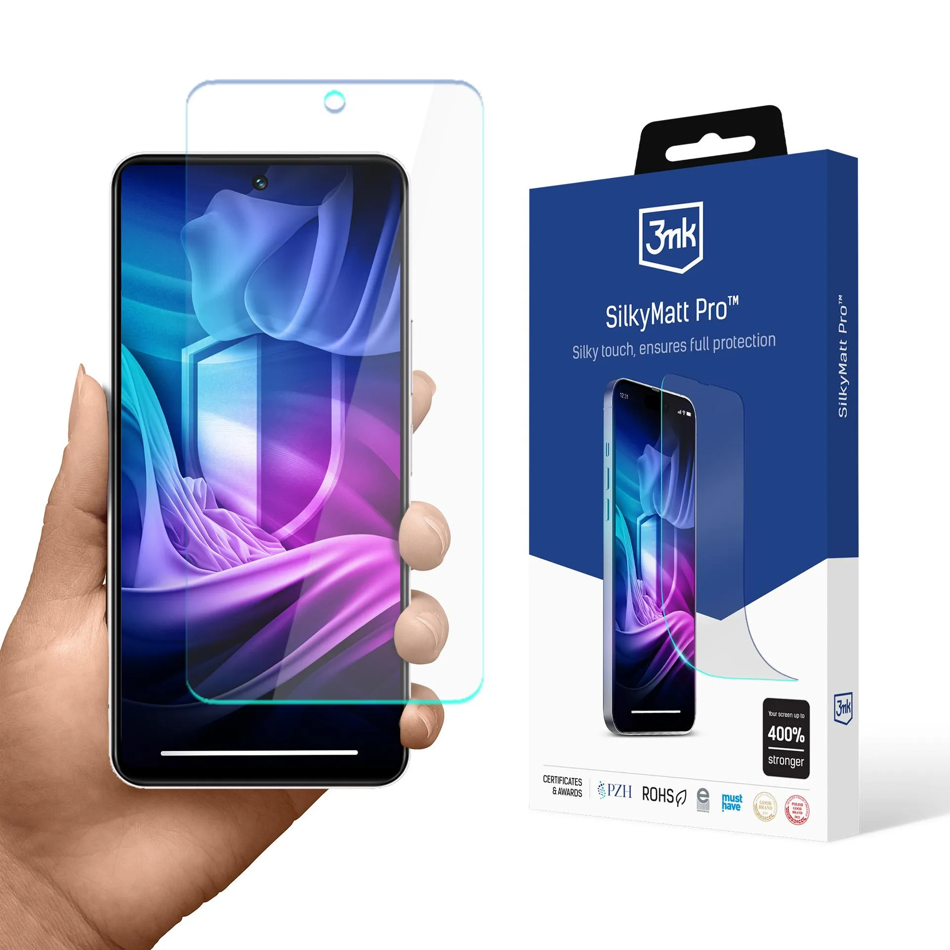 Film mat Vivo Y19s - 3mk SilkyMatt Pro