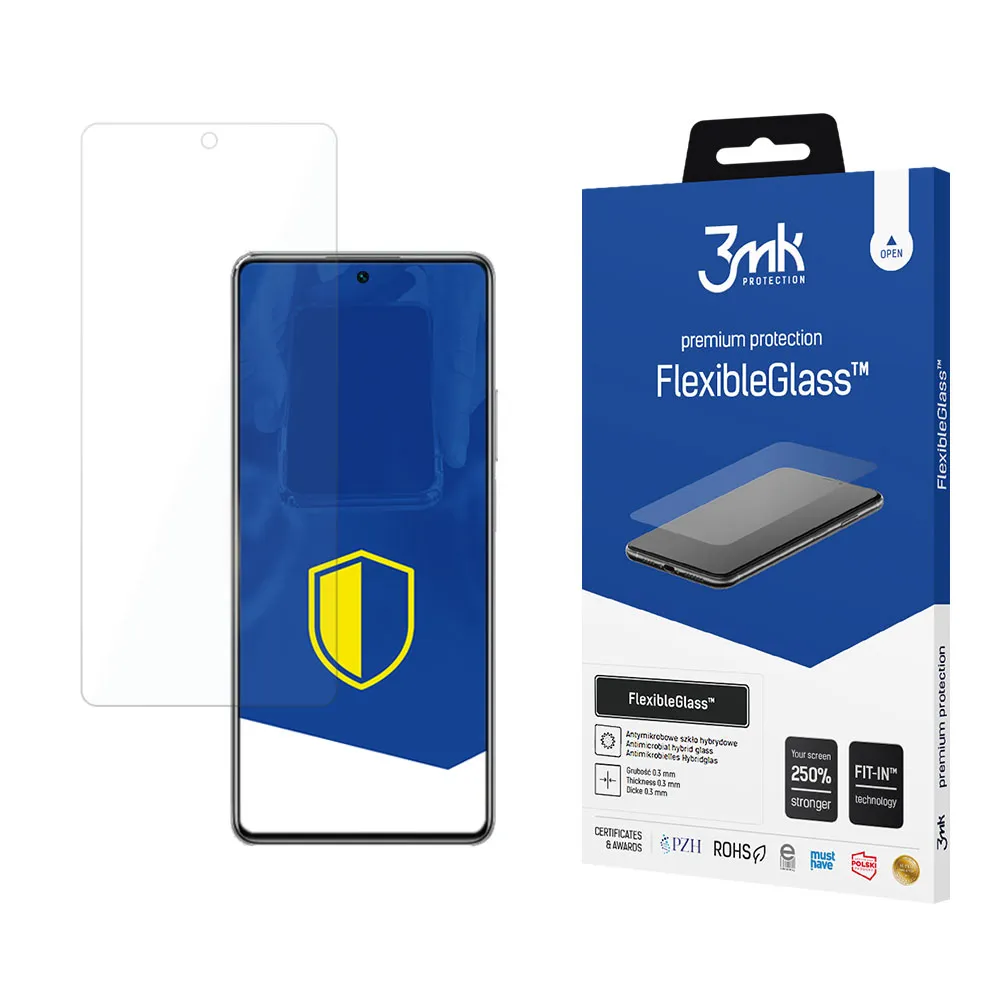 Verre hybride anti-casse pour Xiaomi 11T Pro - 3mk FlexibleGlass™