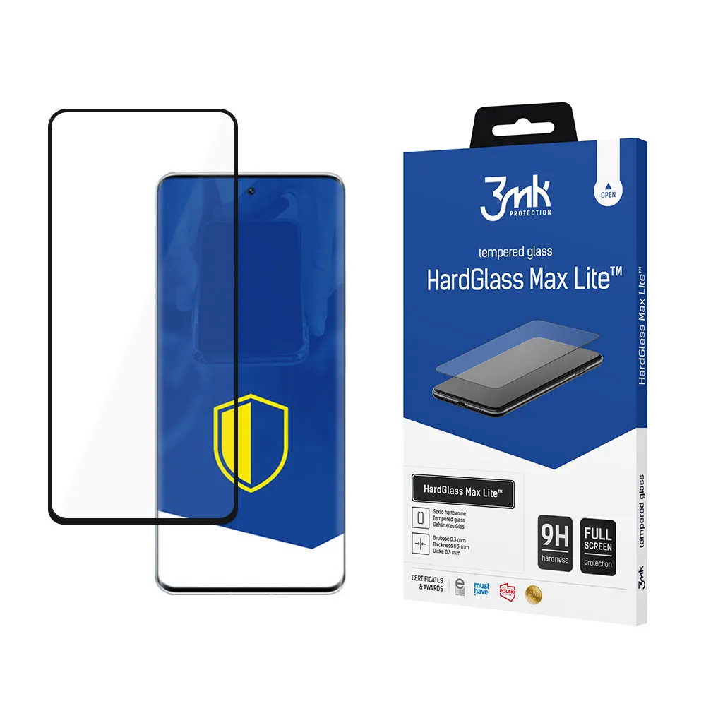 Verre trempé pour Xiaomi 12 Lite - 3mk HardGlass Max Lite