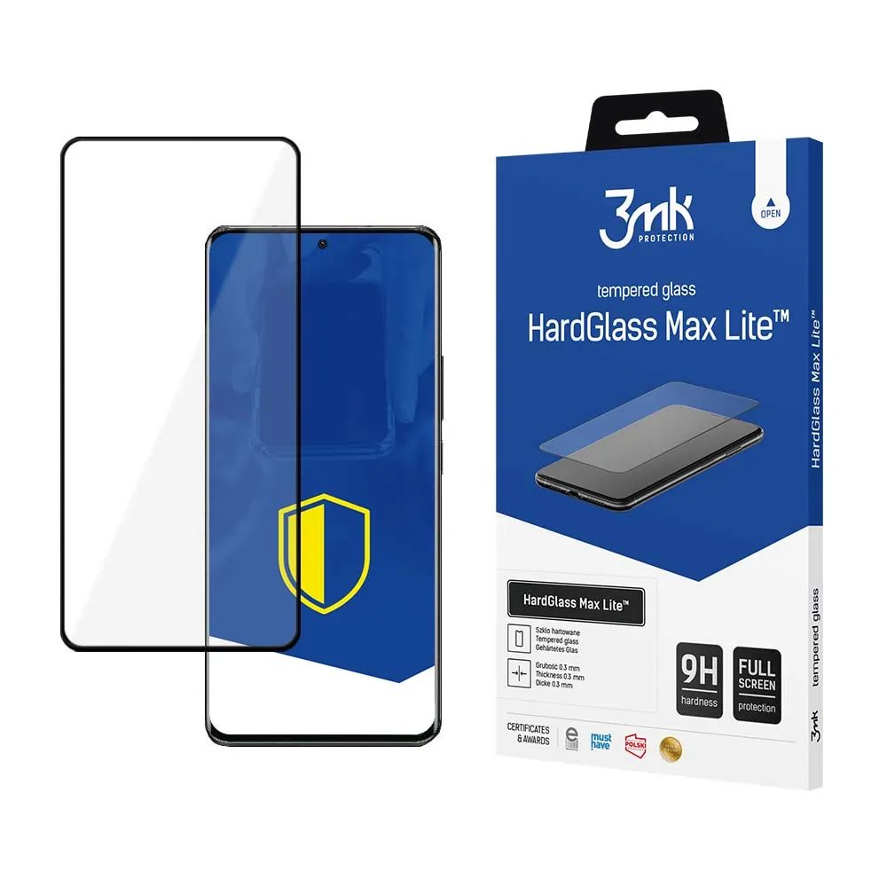 Verre trempé pour Xiaomi 13 - 3mk HardGlass Max Lite
