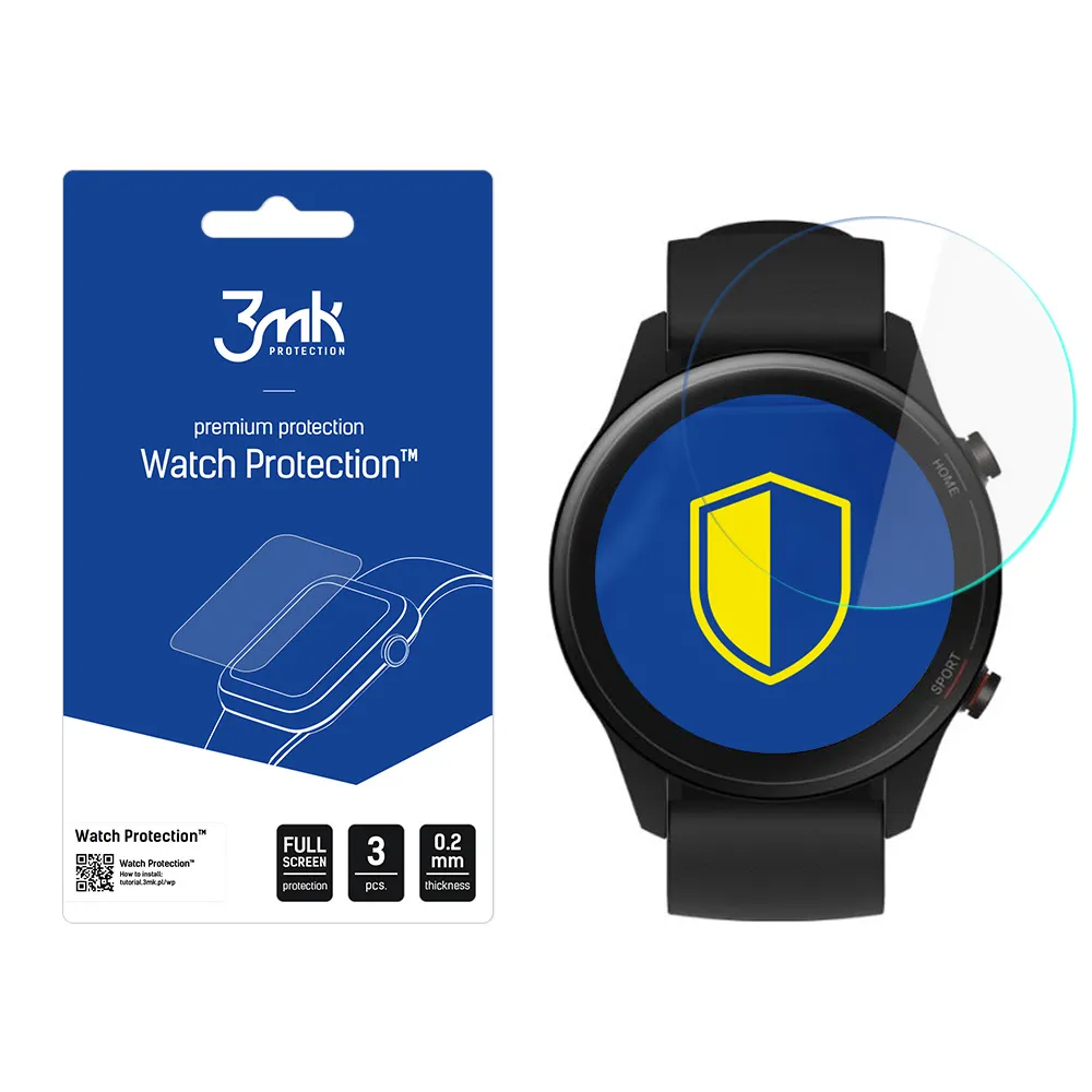 Film de protection pour montre connectée Xiaomi Mi Watch 2020 - 3mk Watch Protection