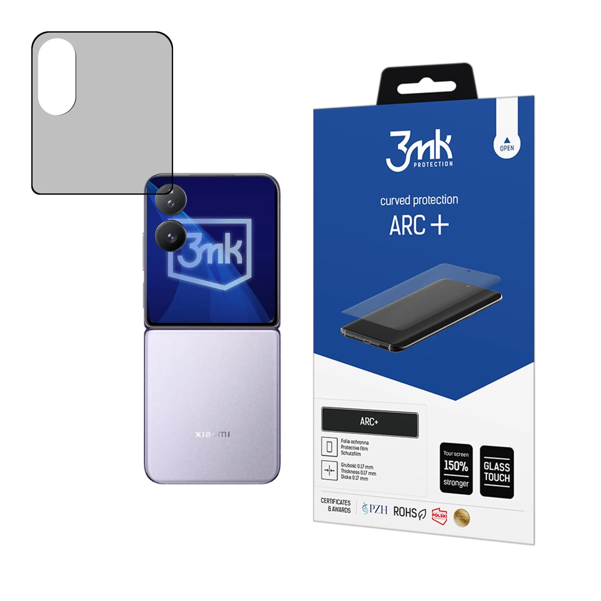Film de protection pour Xiaomi Mix Flip (front) - 3mk ARC+