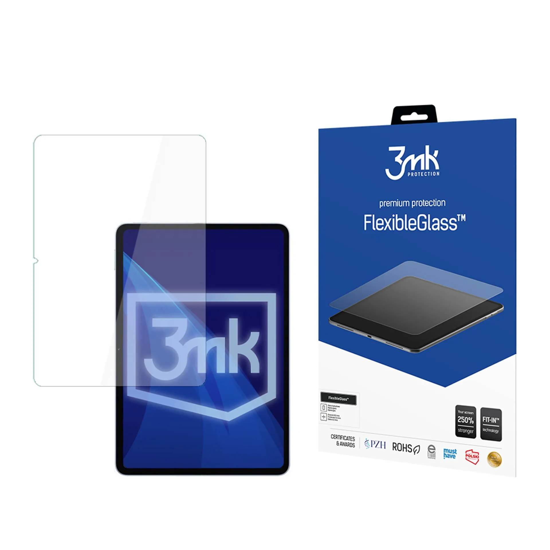 Verre hybride incassable pour Xiaomi Pad 7/7 Pro - 3mk FlexibleGlass