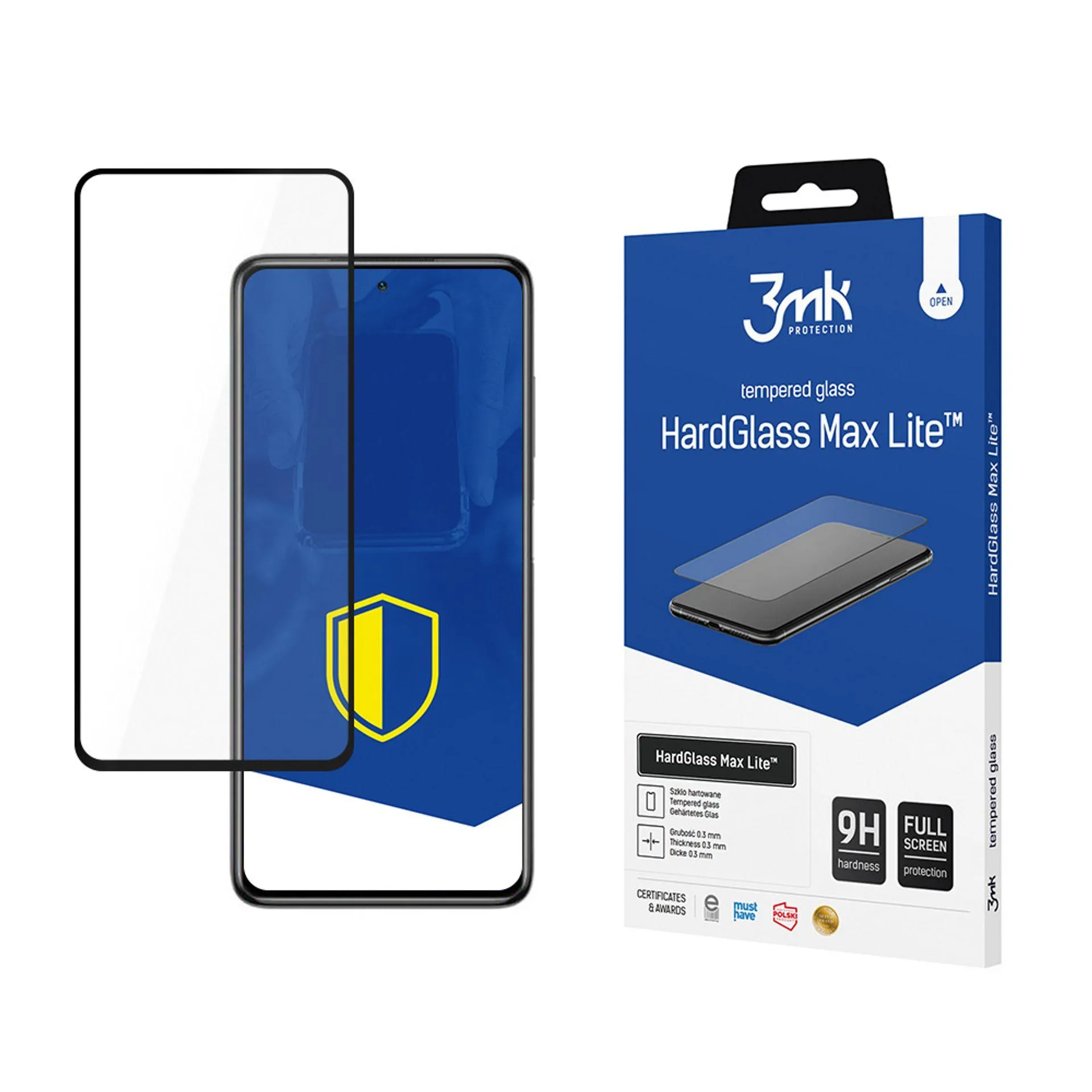 Verre trempé pour Xiaomi POCO X3 - 3mk HardGlass Max Lite