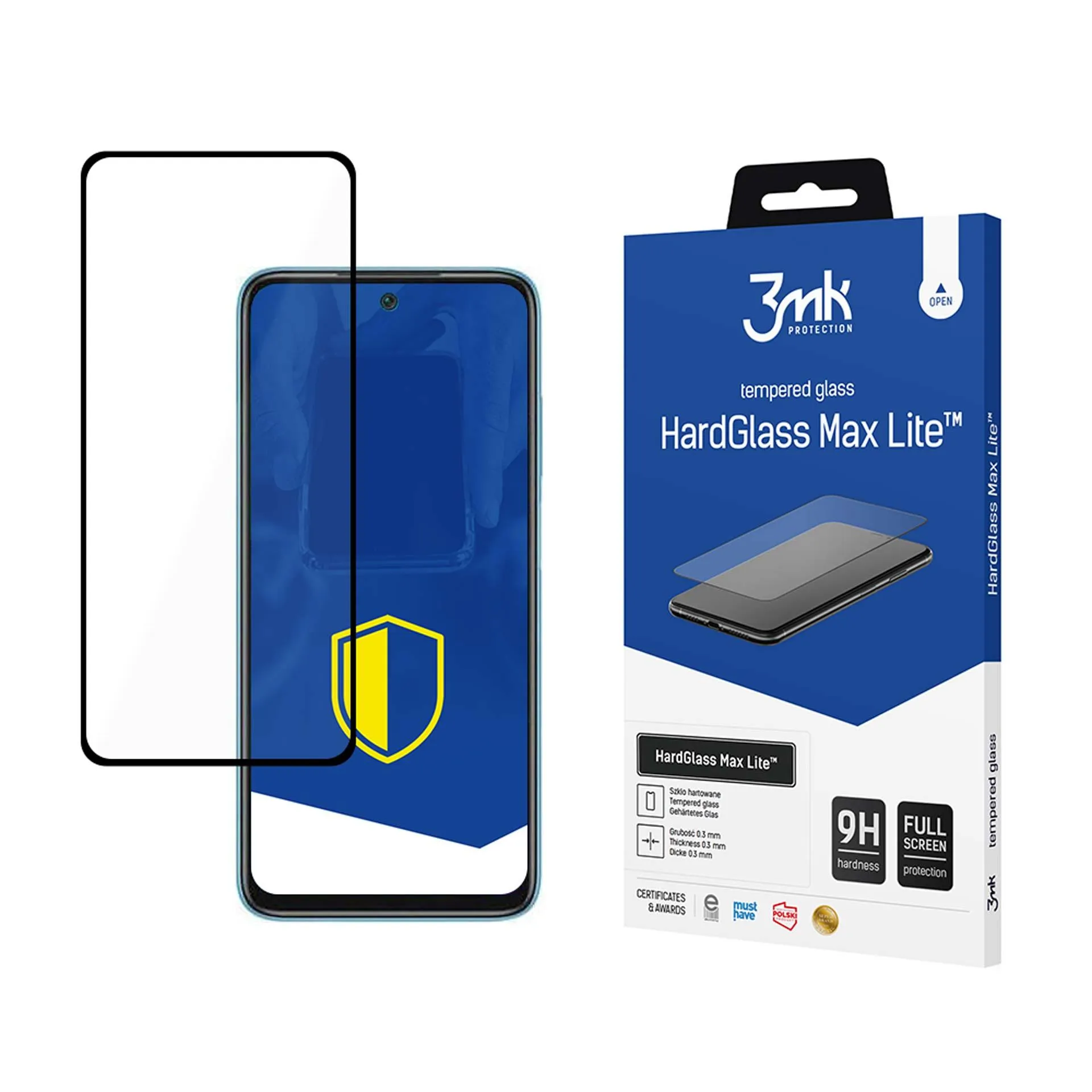 Verre trempé pour Xiaomi Redmi 10 2022 - 3mk HardGlass Max Lite