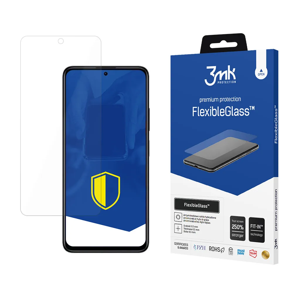 Verre hybride anti-casse pour Xiaomi Redmi Note 11 5G - 3mk FlexibleGlass™