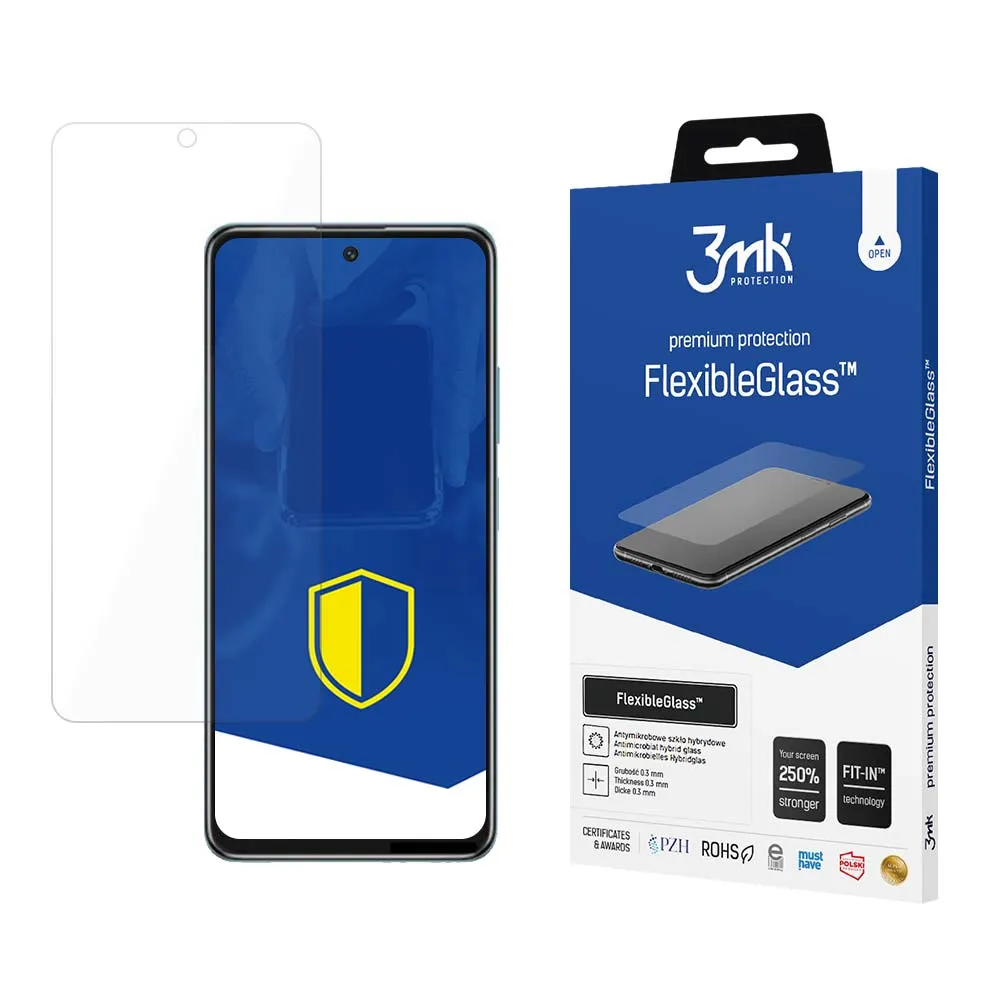 Verre hybride anti-casse pour Xiaomi Redmi Note 11S 5G/11T 5G - 3mk FlexibleGlass™